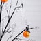 3ft. Pre-Lit Artificial Halloween Pumpkins and Skulls Ornament Tree with 48 Warm White LED Lights